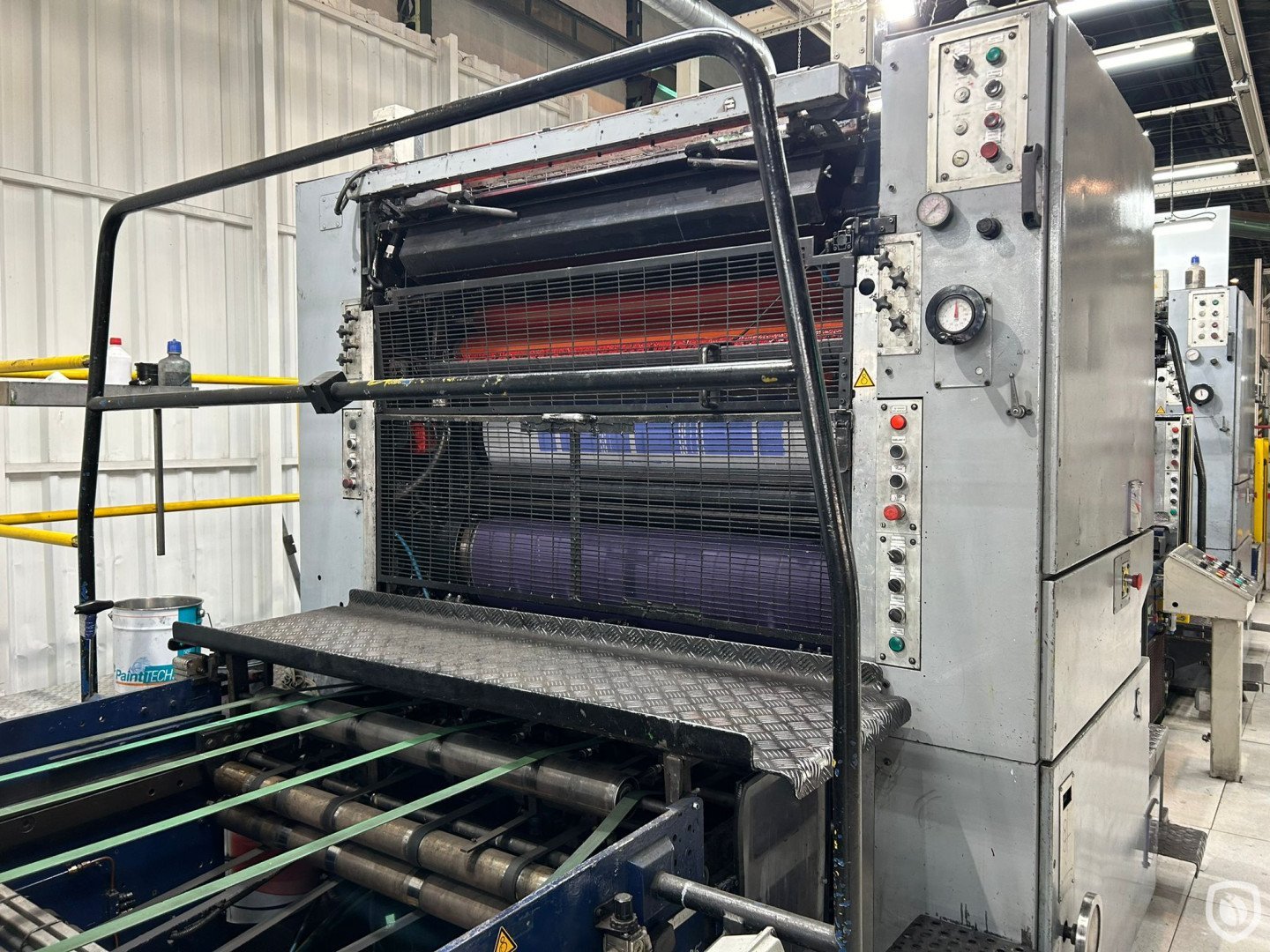 Crabtree 1290 tandem UV printing line