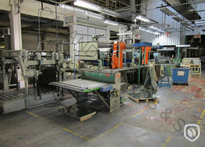 Crabtree Marquess 2-colour printing line with LTG tunnel-oven