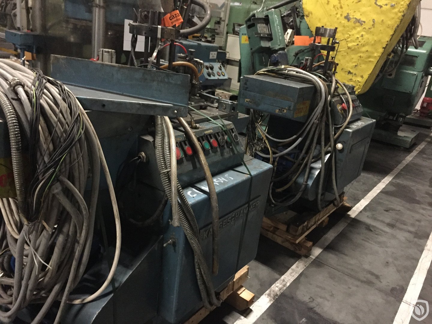 Karges Hammer endline for 99 mm sanitary ends (back-end)