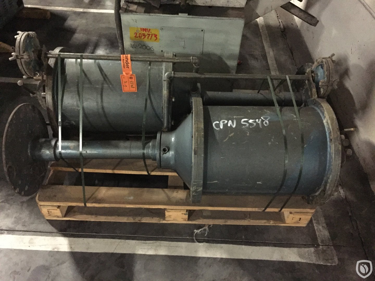 Karges Hammer endline for 99 mm sanitary ends (back-end)