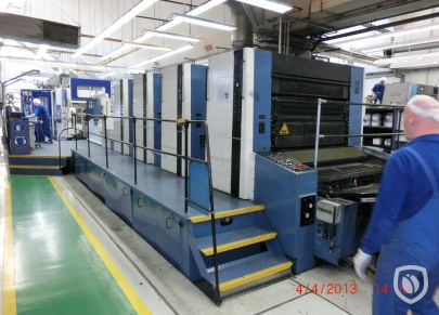 KBA METALSTAR type 1 printing presses 4C