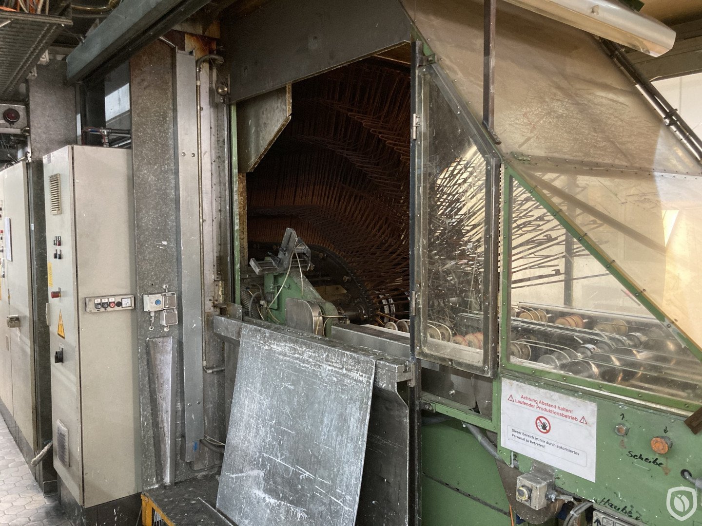 Mailander 431 coating line with 27 meter LTG tunnel-oven and afterburner