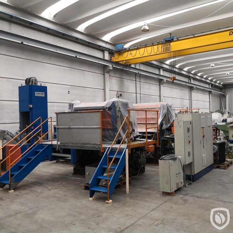 Mailander 162 bi-color printing with 460 plain coating