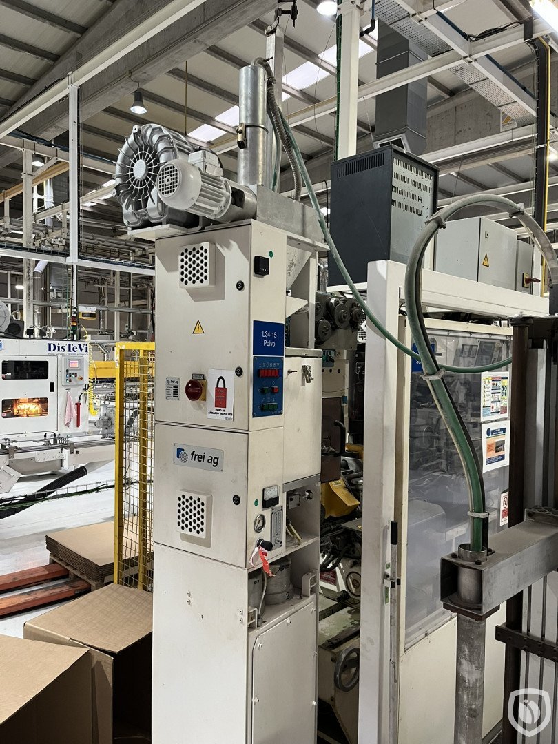 internal powder application unit