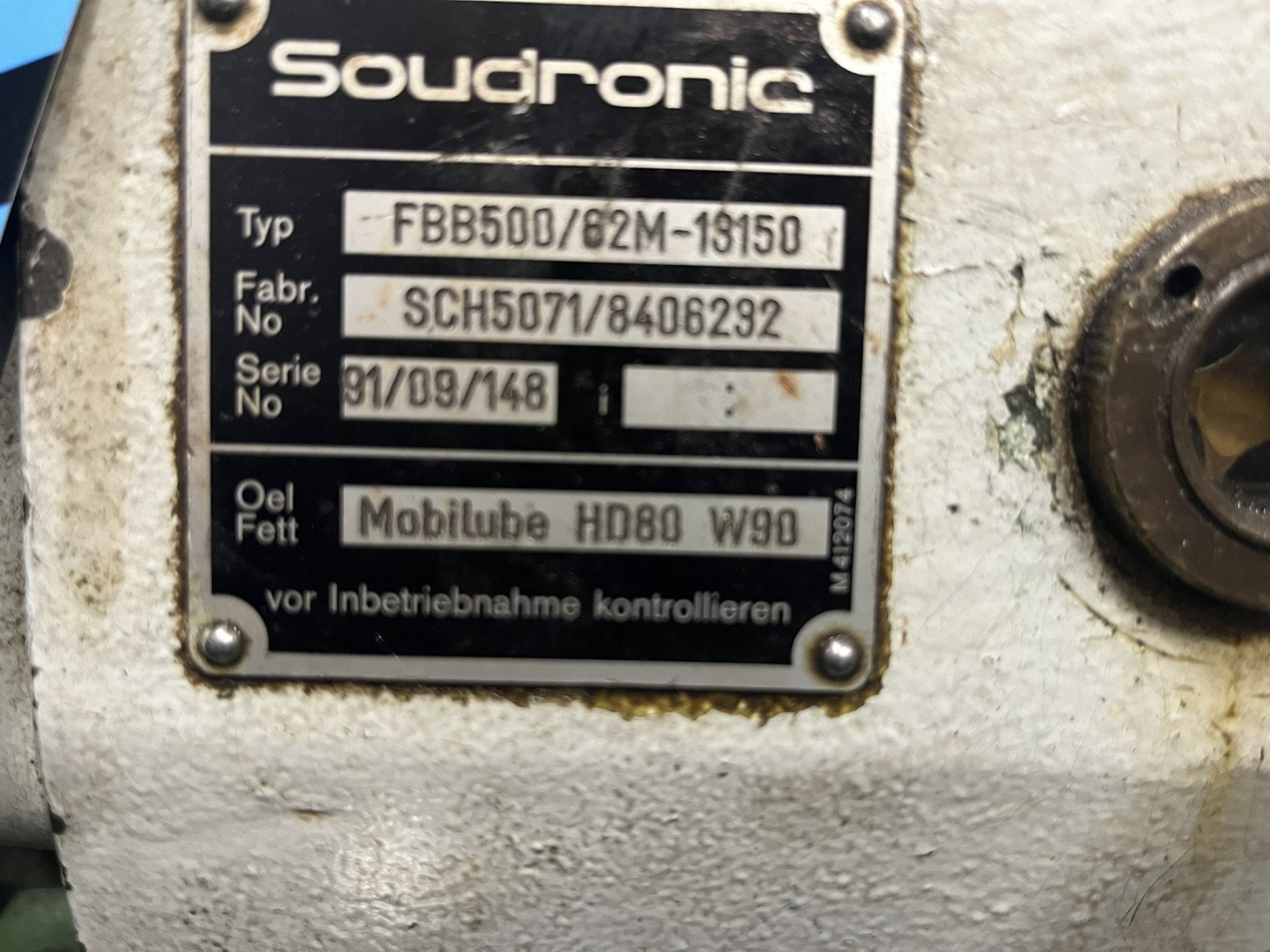 Soudronic FBB 500